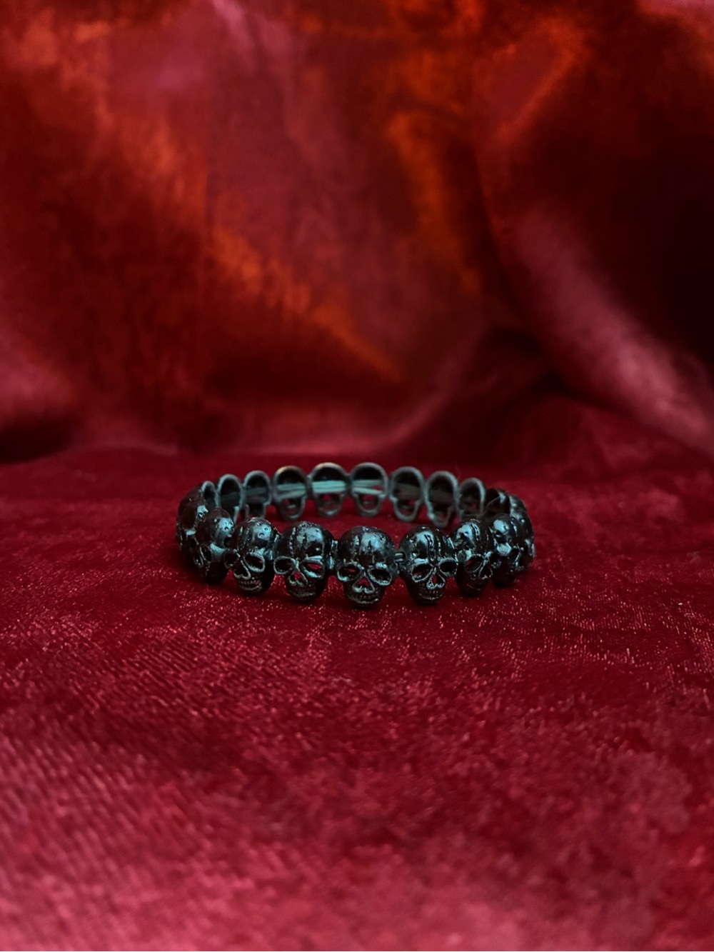 Stretchy Skull Bracelet